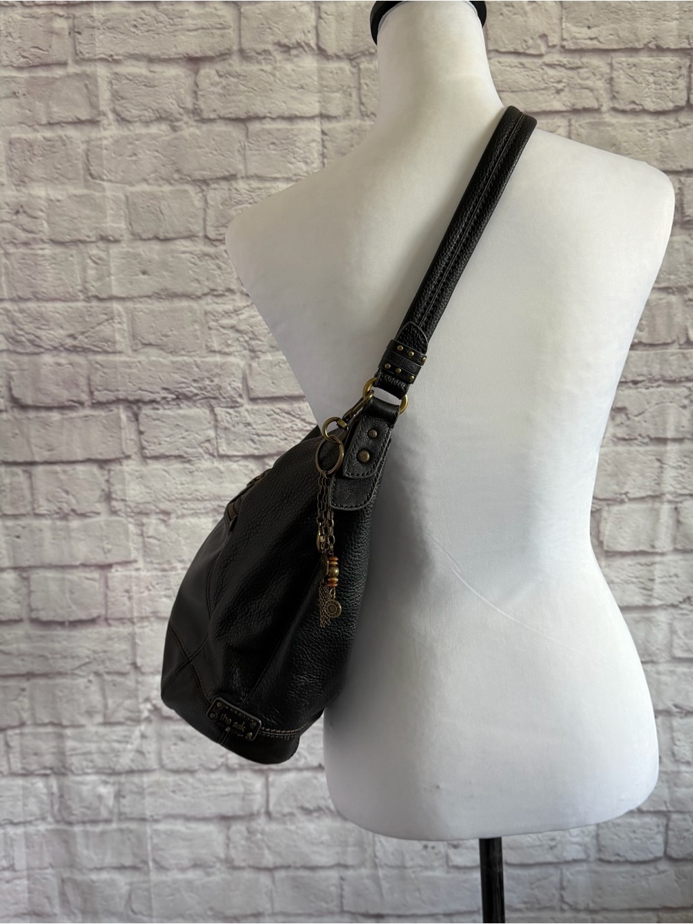 The Sak Sequoia Leather Hobo - Cayenne Mandala Perf - Picture 4 of 16